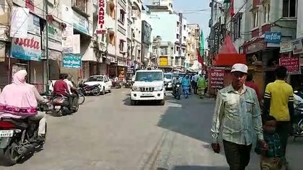 मिलादुन्नबी पर उज्जैन कलेक्टर एवं पुलिस कप्तान की शहर में दौड़ी गाड़ी