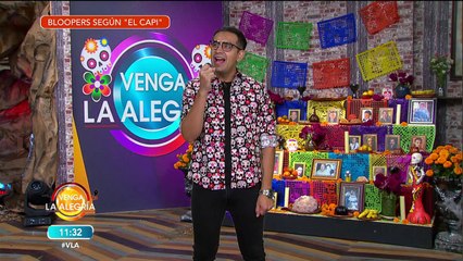 ¡La inocencia de Brandon quedó plasmada en Los Bloopers! ¡No te los pierdas! | Venga La Alegría