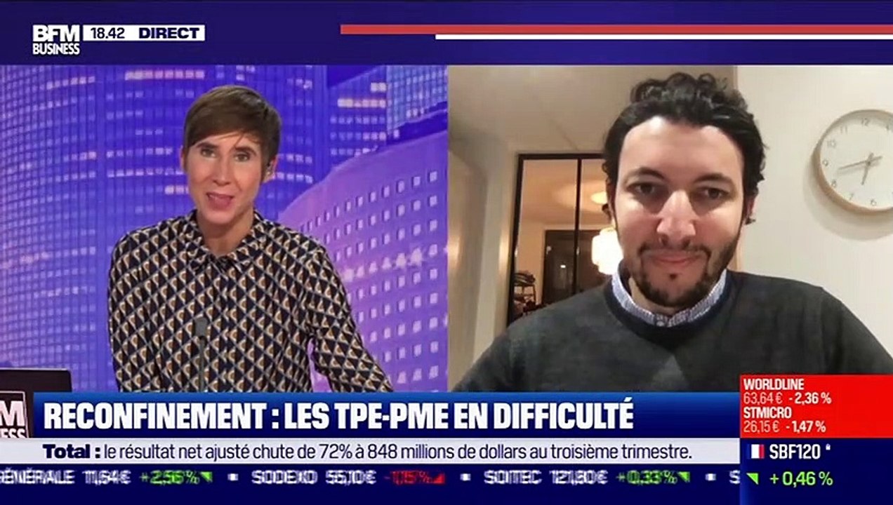 Mehdi Ramdani (LinkedIn Actualités) : Les TPE-PME en difficulté avec le reconfinement - 30/10
