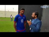 Karachi Kings Kay Fast Bowler Irfan Junier Se Sharja Stadium Main Khususi Guftagu, PSL 3 @ UrduPoint
