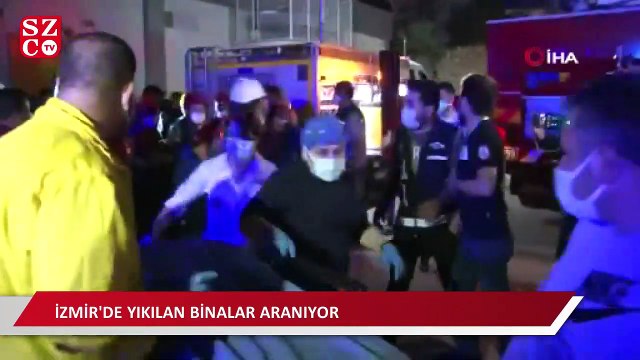 İzmir'deki depremde enkaz altında kalan bir kişi daha kurtarıldı