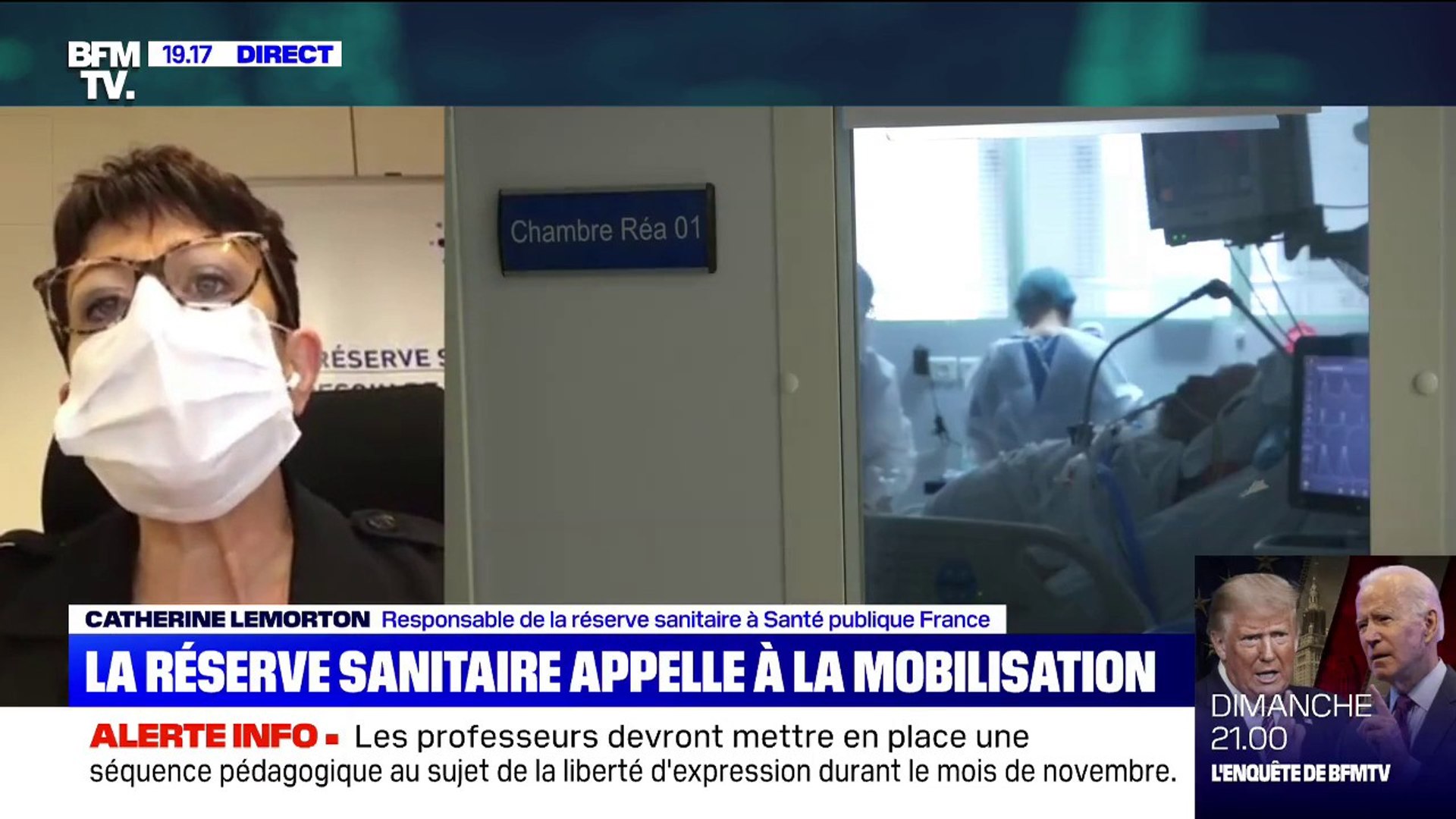 La responsable de la réserve sanitaire à Santé Publique France appelle à la  mobilisation - Vidéo Dailymotion