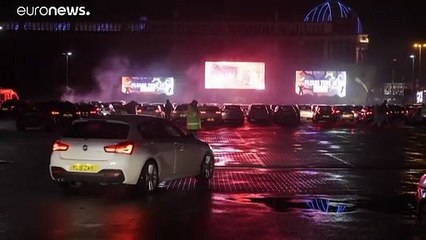 A Manchester, un drive-in peuplé de monstres et zombies... Parfait pour Halloween !