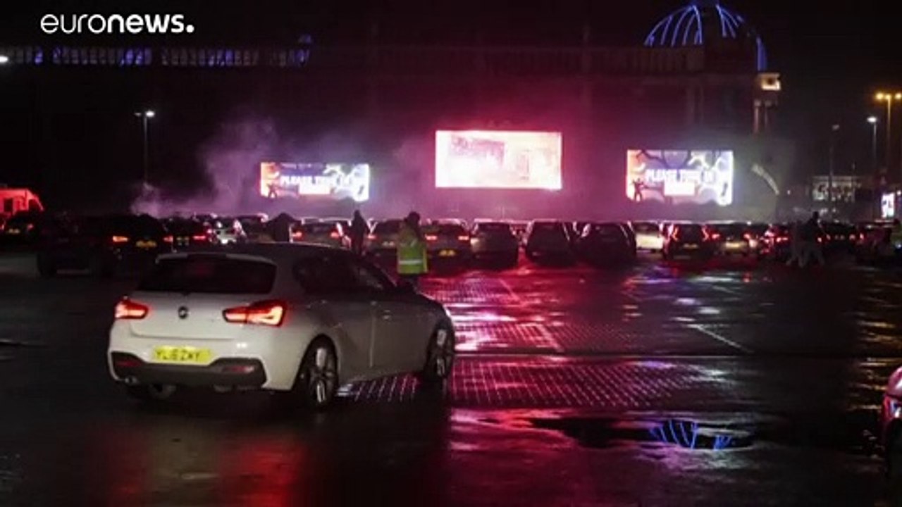 A Manchester, un drive-in peuplé de monstres et zombies... Parfait pour Halloween !