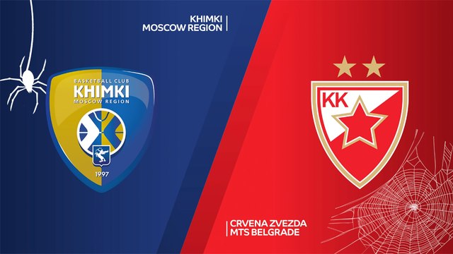 Khimki Moscow Region- Crvena Zvezda mts Belgrade Highlights | Turkis Airlines EuroLeague, RS Round 6