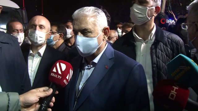 Binali Yıldırım: 'Az önce Çevre Şehircilik bakanımız en son sayıyı 522 olarak açıkladı. Tabi bu her an değişiyor'