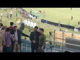 DG ISPR Gen. Asif Ghafoor at Karachi Stadium. People taking Selfies with him! PSL 3 Final
