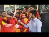 Celebrations in the Karachi Stadium After Islamabad United's Win - PSL 3 Final @ UrduPoint