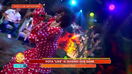 ¡Celia Cruz vs. Oscar D' León en este Duelo de Imitadores! ¿Quién ganará? | Venga La Alegría