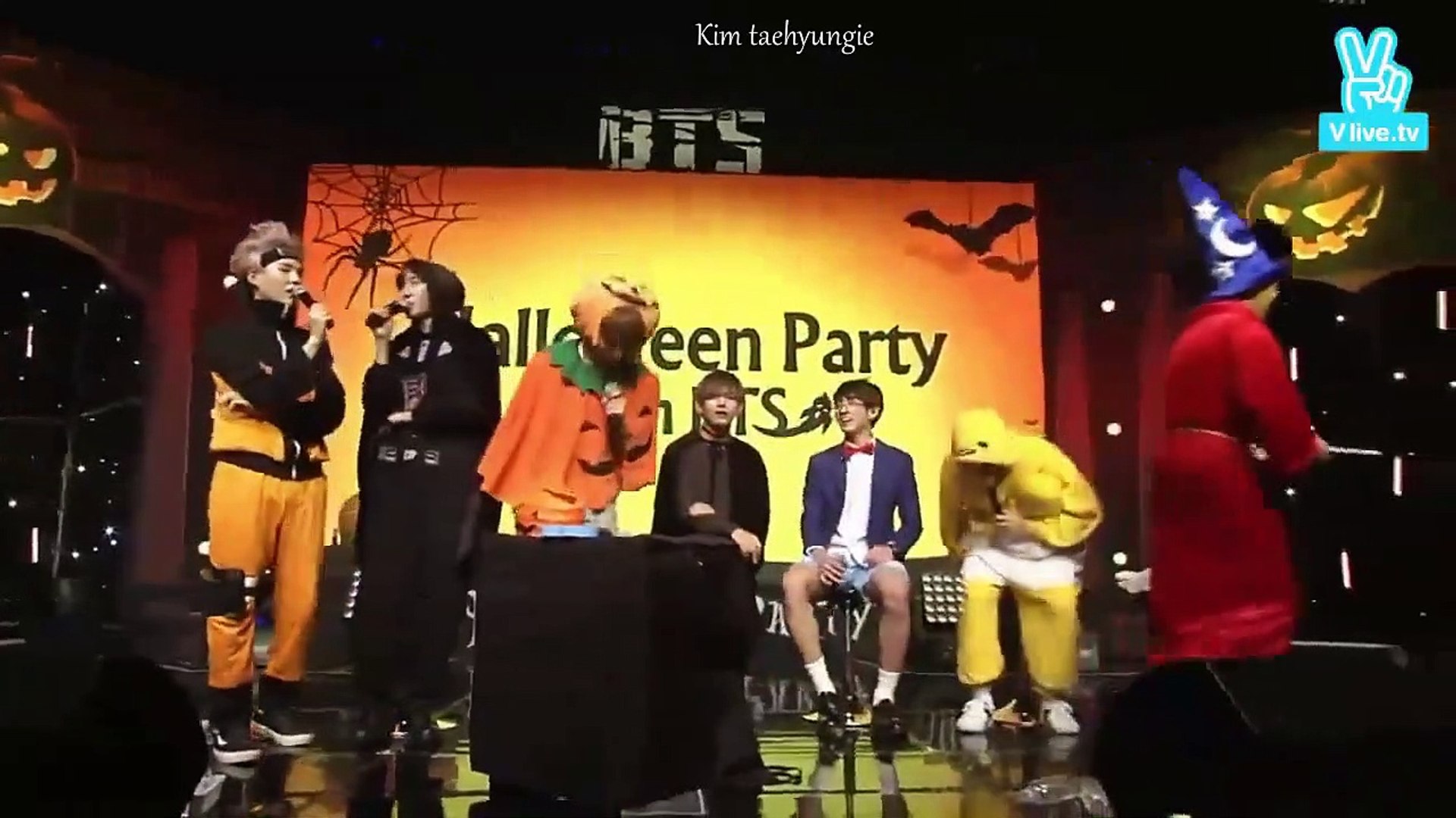 Eng Bts Halloween Party Part 2 Vlive Video Dailymotion