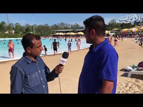 Easter Holidays; Aussie and Pakistani Youth Celebrates Holidays at Water Park, Sydney