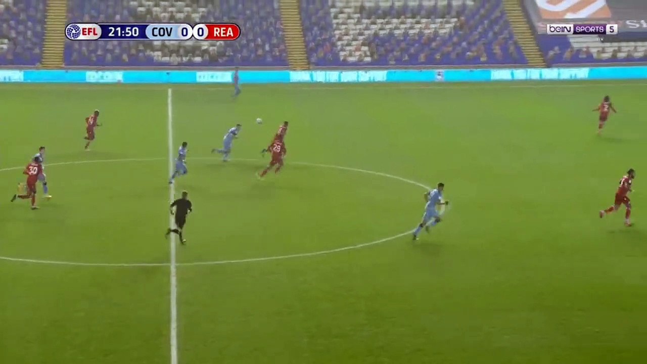 Coventry 1-0 Reading - Gustavo Hamer 23'