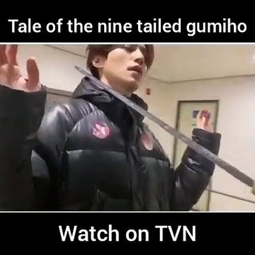 Lee dong-Wook and Jo bo-ah behind the scene