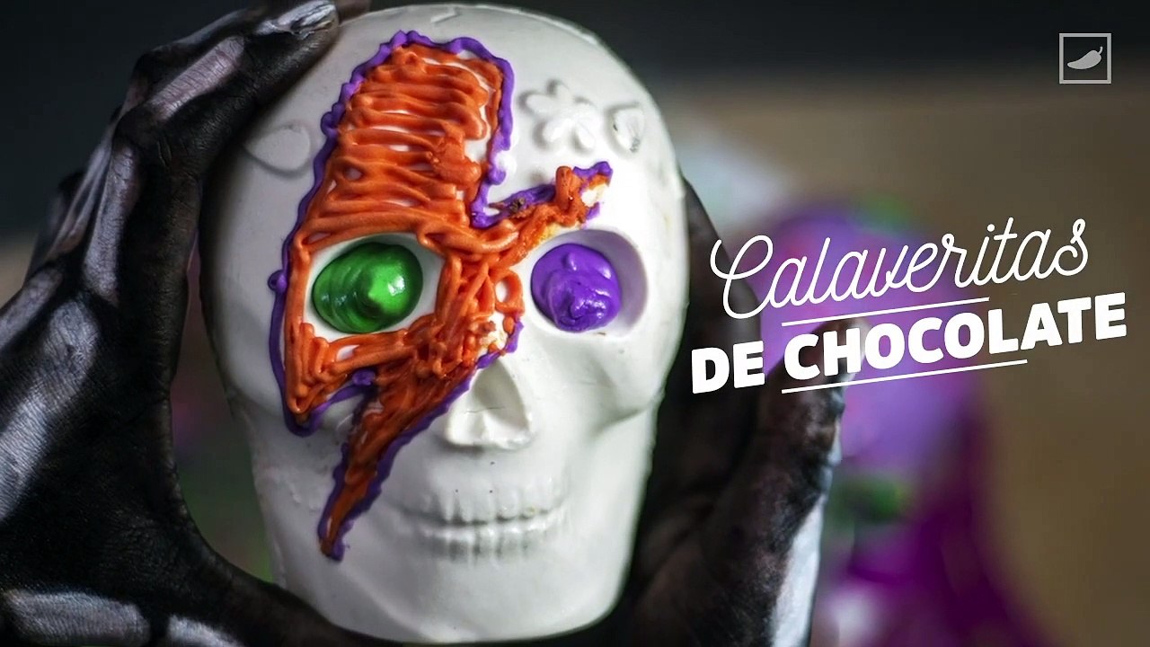 ¡Aprende a preparar #calaveritas de chocolate!  | #Chilantojos | CHILANGO