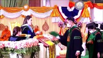 กรมพระศรีสวางควัฒนฯ​ เสด็จแทนพระองค์พระราชทานปริญญาบัตรมหาวิทยาลัยแม่โจ้ ปีการศึกษา 2561-62 วันแรก