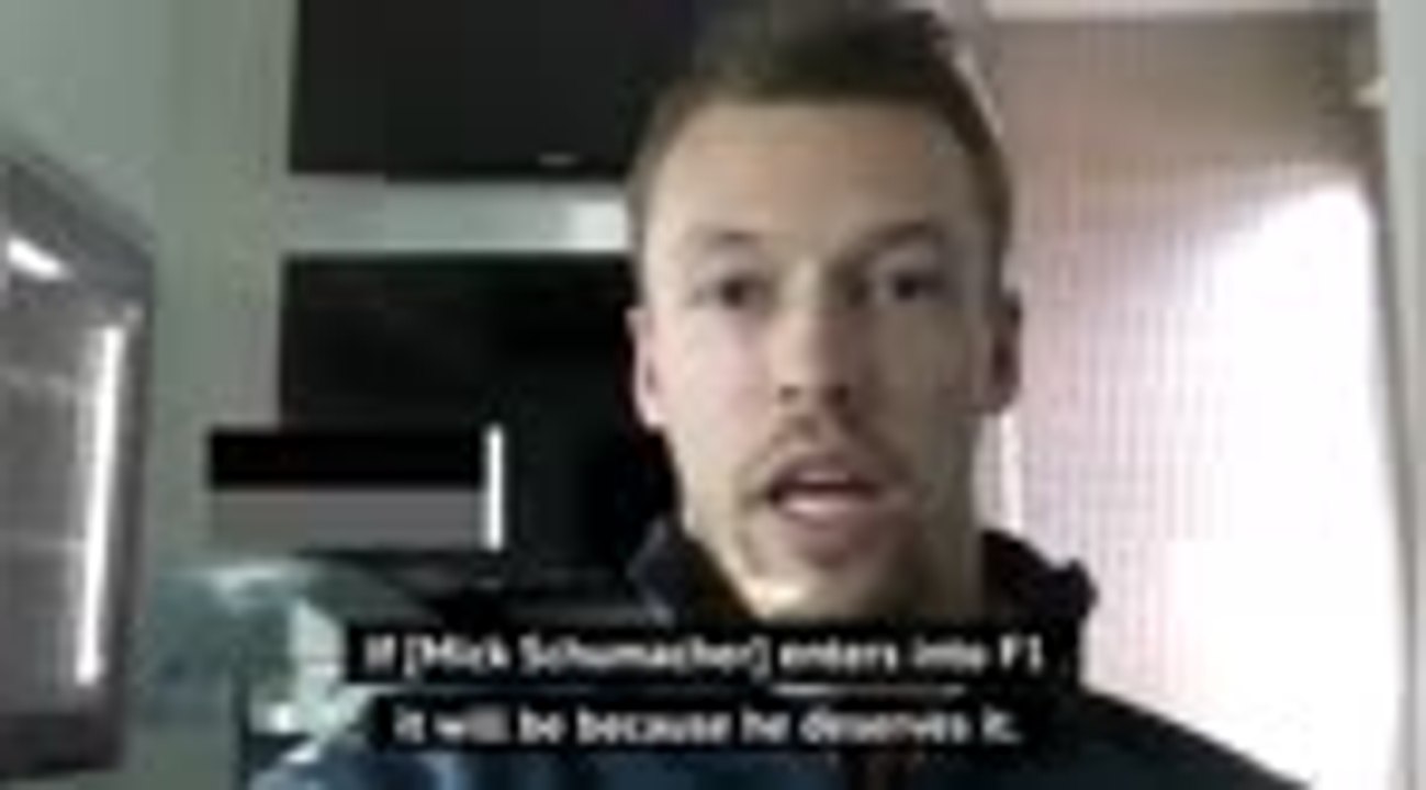 Mick Schumacher will only enter F1 on merit - Kvyat