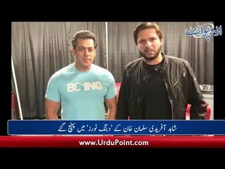 Shahid Afridi met Salman Khan in Toronto, John Cena retweeted Shahrukh's tweet