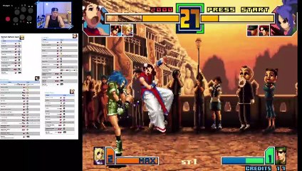 (ARC) KOF 2001 - 05 - Women Fighters Team - Level 8