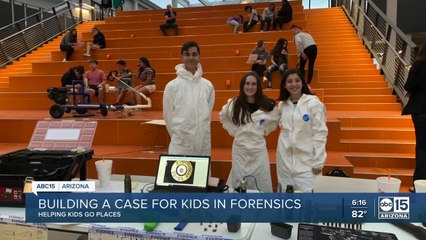 Helping Kids Go Places: Millenium High School forensic science club