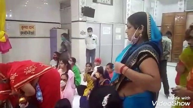 लक्ष्मी नारायण मंदिर में शरद पूर्णिमा का हुआ आयोजन