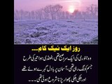 Kids Urdu Story: Naik Kaam, wo January ki ek sad subah thi, thandi hawa teer ki tarah jism...