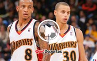 Monta Ellis demostrando que lo de Steph Curry normal