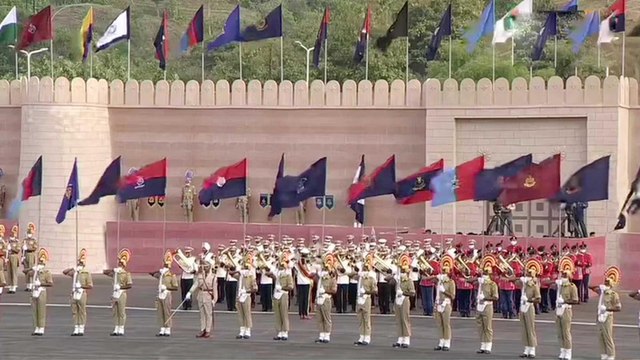 PM Modi witnesses 'Rashtriya Ekta Diwas' parade
