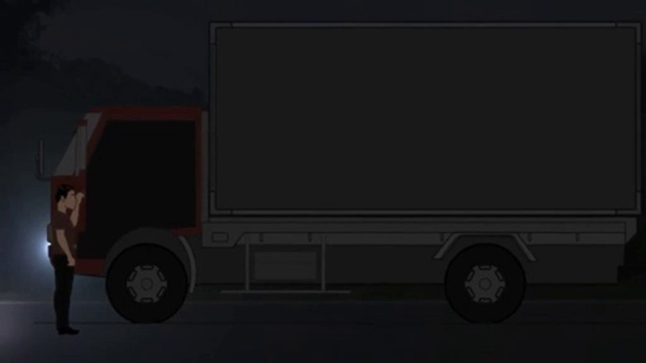 Trucker story - Scary Ghost Story (Animated)