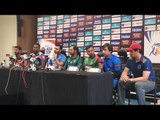 Unveiling ceremony of asia cup trophy, captains of all asian teams are present there