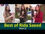 Best of Rida Saeed (Part 1) - Funny Videos | Common Sense Videos @ UrduPoint