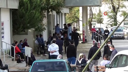 Test kuyrukları uzadı, vali ikinci dalga için uyardı