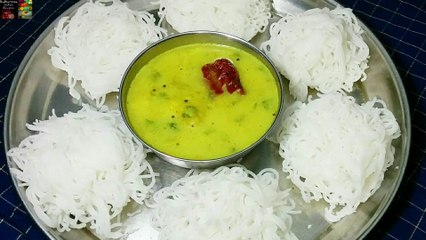 Idiyappam Recipe | How To Make Kerala Soft  & Tasty Idiyappam | ഇടിയപ്പം | Noolputtu |String Hoppers