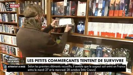 Descargar video: Confinement (Acte II) -  Reportage chez ces commerçants qui tentent de 