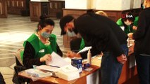 - Gürcistan halkı milletvekili seçimleri için sandık başında