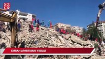 Emrah Apartmanı yerle bir oldu