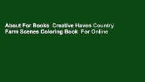 About For Books  Creative Haven Country Farm Scenes Coloring Book  For Online