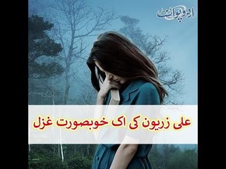 Beautiful Poetry by Ali Zaryoun