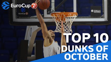 7DAYS EuroCup, Top 10 Dunks of October!