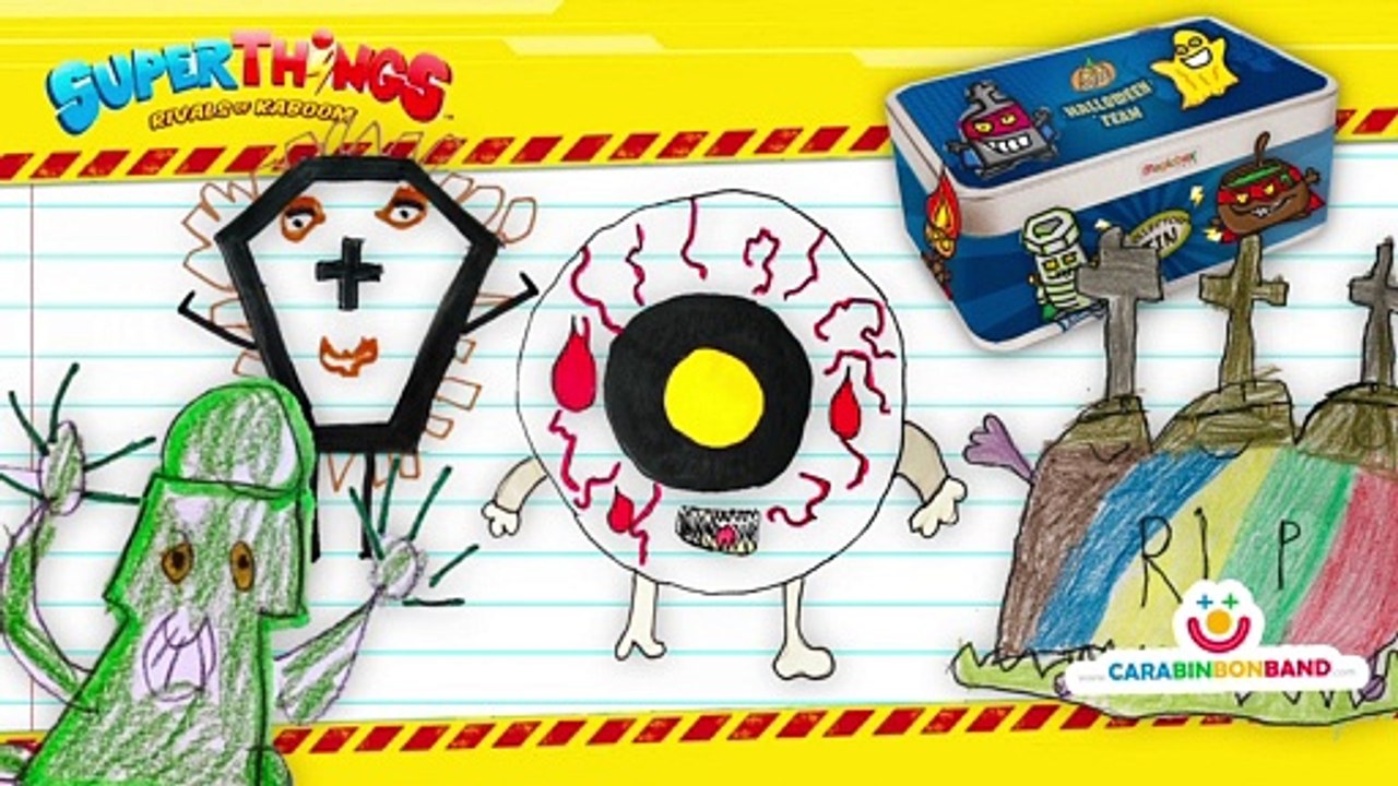 #SUPERTHINGS #HALLOWEEN - MONSTRUOS #SUPERZINGS INVENTADOS POR NIÑOS - PARTE 1- by CARA BIN BON BAND