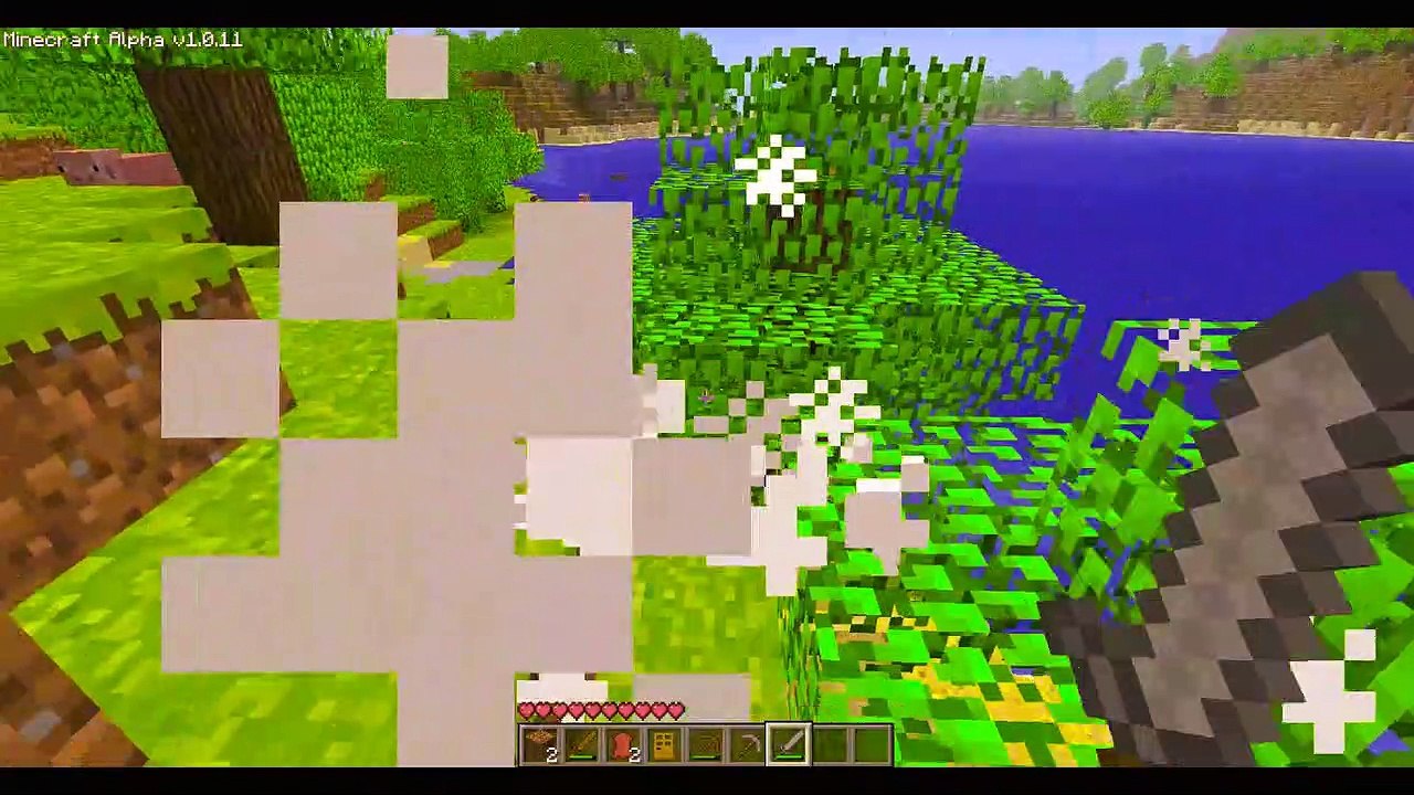 Minecraft Gameplay (older version)