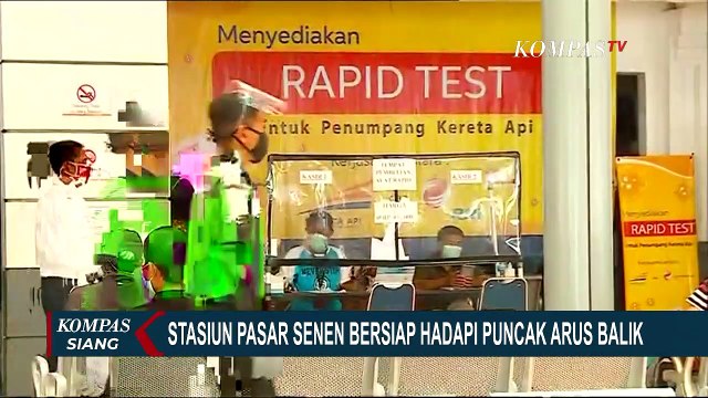 Stasiun Pasar Senen Bersiap Hadapi Arus Balik Libur Panjang