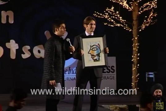 Salman Khan SMOKES at a childrens' charity event, Karan Johar auctions paintings at Planutsav