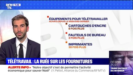 Avec le retour massif au télétravail, la nouvelle ruée sur les fournitures