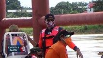 PJS Gubernur Jambi Tinjau Debit Air Sungai Batanghari