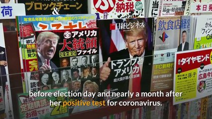 Melania Trump returns to campaign nearly a month after positive Covid test