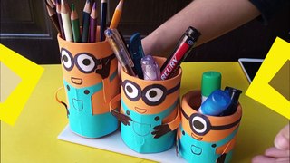 Simple & easy stationery and pencil box / Despicable cartoon