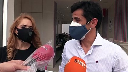 Víctor Janeiro y Beatriz Trapote inauguran una heladería