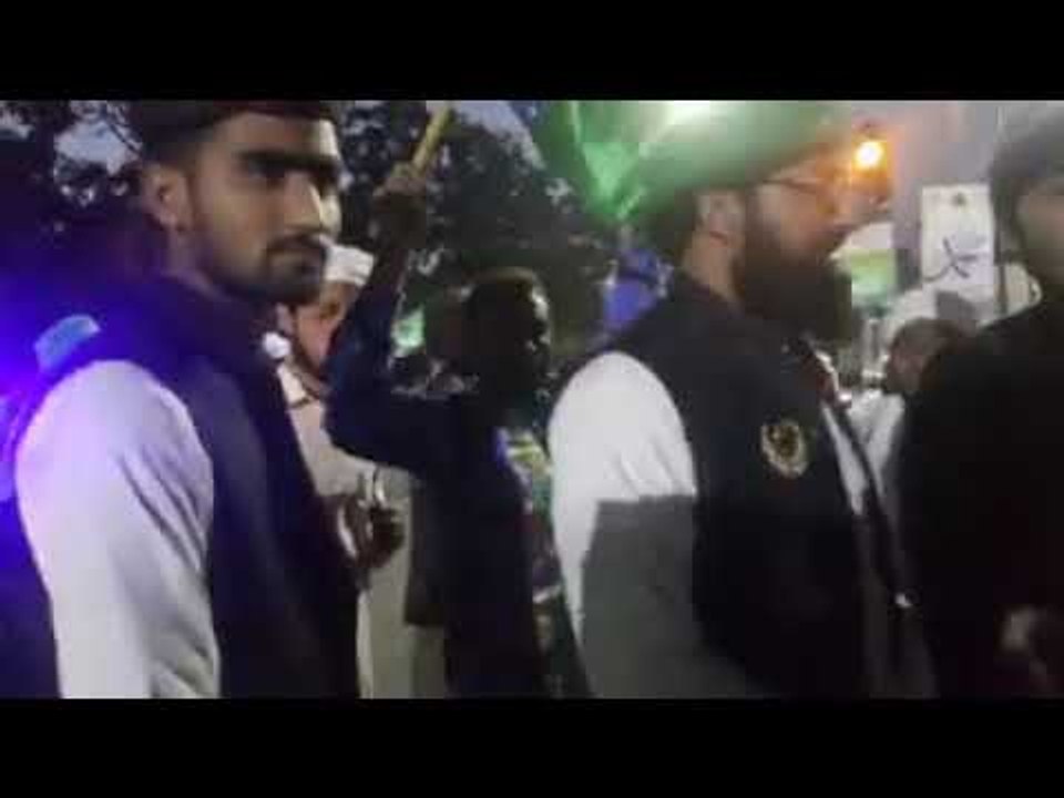 Special Rally carried out in Lahore in respect of Eid Milad Un Nabi