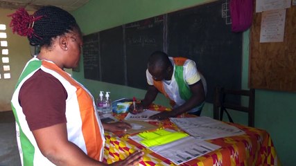 Présidentielle 2020 : Jour de vote dans la ville de San-Pedro, deuxième ville portuaire du pays.