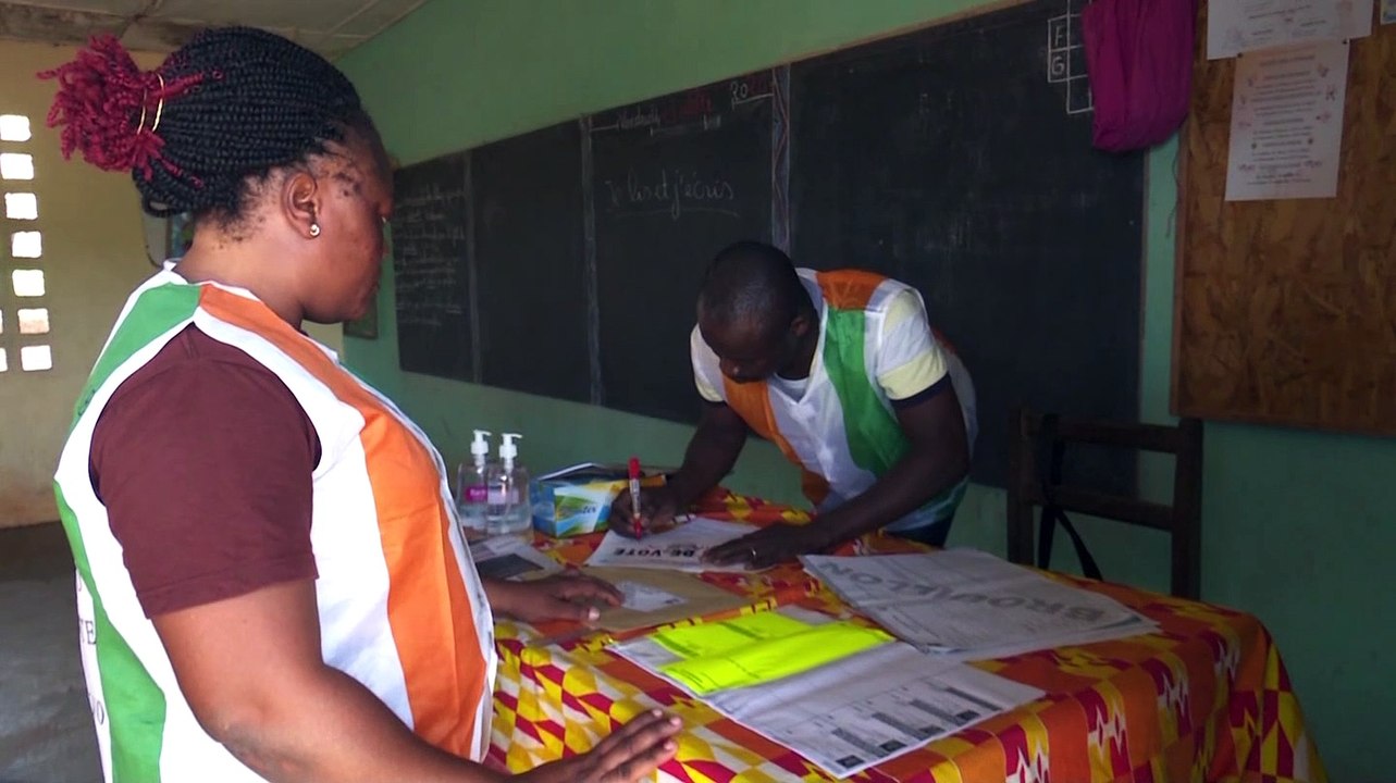 Présidentielle 2020 : Jour de vote dans la ville de San-Pedro, deuxième ville portuaire du pays.